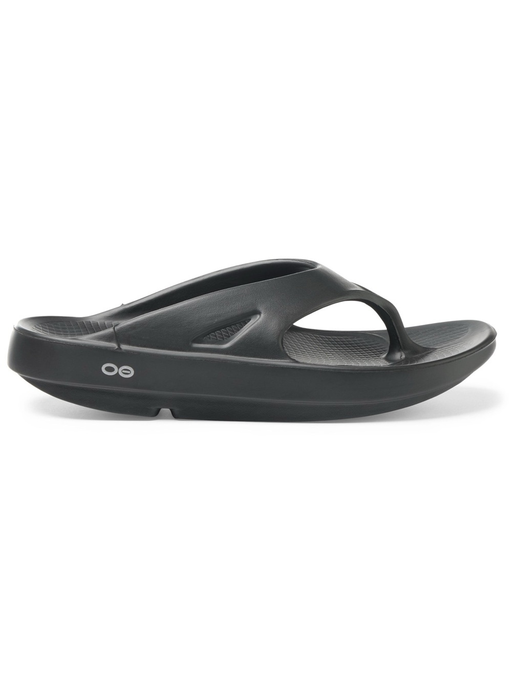 Oofos OOriginal Black Sandals Men’s Size 8 Women’s Size 10